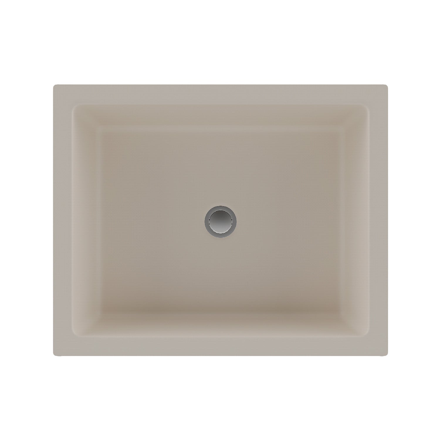 19-Inch Platinum Quartz Composite Drop-in/Undermount Rectangle Vanity Beige Bathroom Sink LP-V330-B